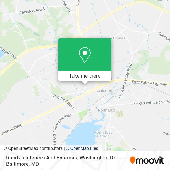 Randy's Interiors And Exteriors map