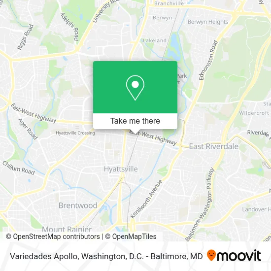 Variedades Apollo map