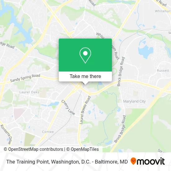 The Training Point map