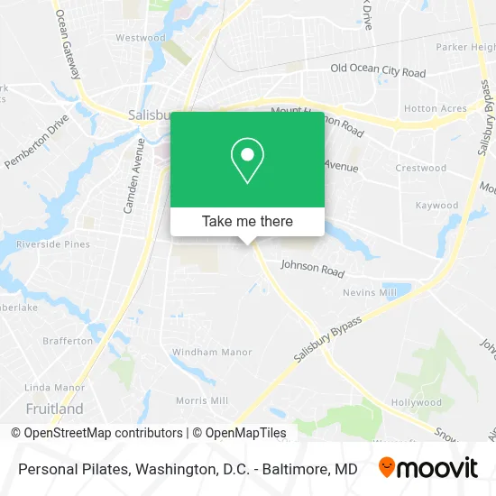 Personal Pilates map