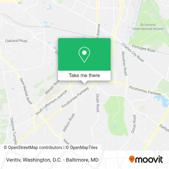 Veritiv map