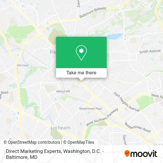 Direct Marketing Experts map