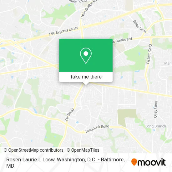Rosen Laurie L Lcsw map