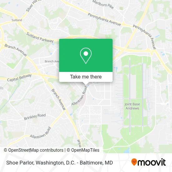 Shoe Parlor map