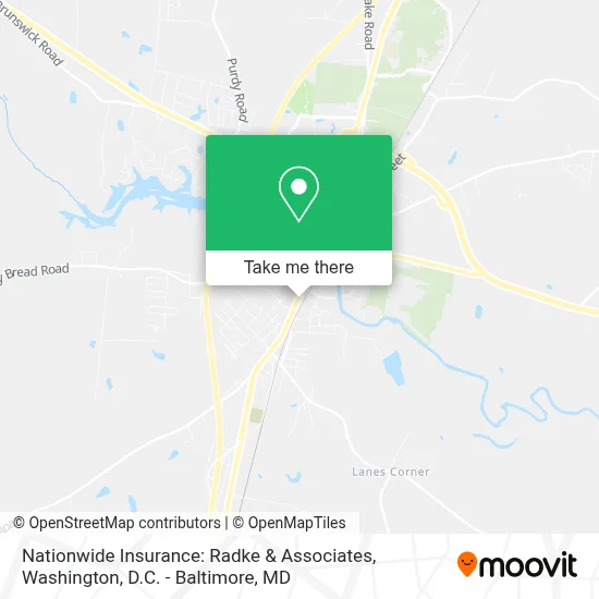 Nationwide Insurance: Radke & Associates map