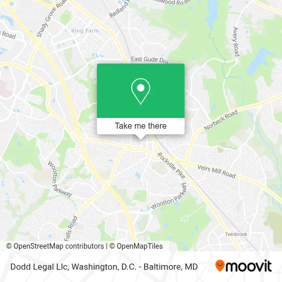 Dodd Legal Llc map