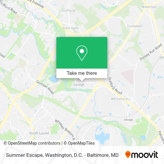 Summer Escape map