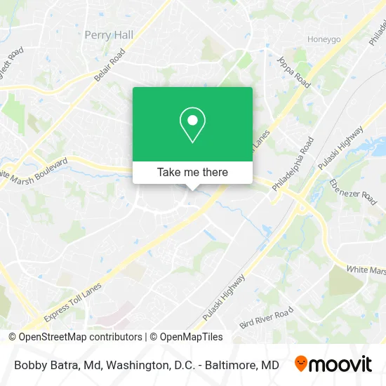 Bobby Batra, Md map