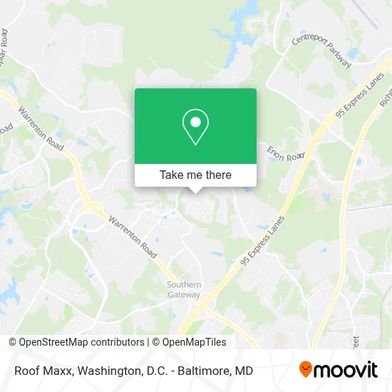 Roof Maxx map