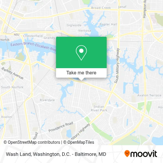 Wash Land map