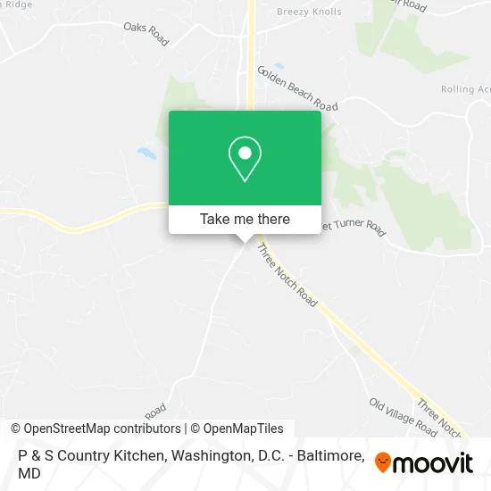P & S Country Kitchen map