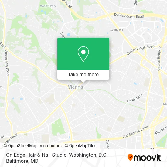 On Edge Hair & Nail Studio map