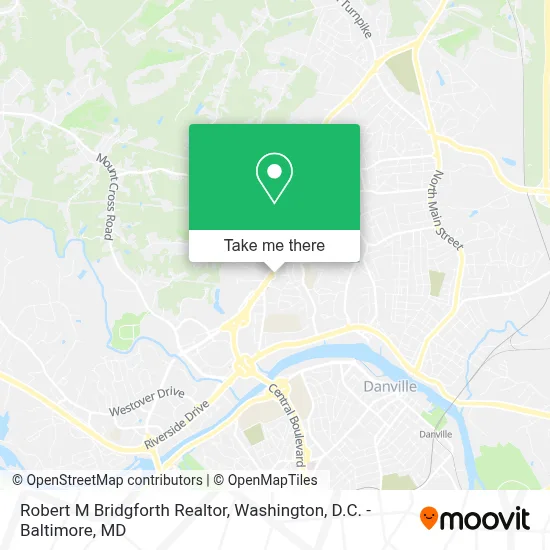 Robert M Bridgforth Realtor map