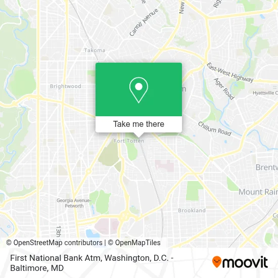 First National Bank Atm map