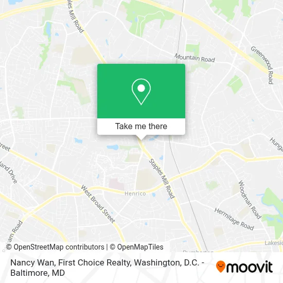Nancy Wan, First Choice Realty map