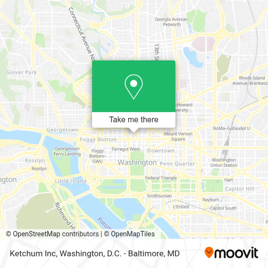 Ketchum Inc map