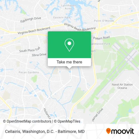 Cellairis map