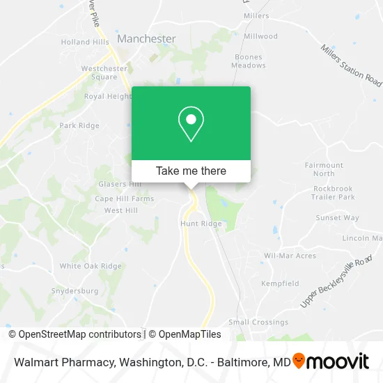 Walmart Pharmacy map