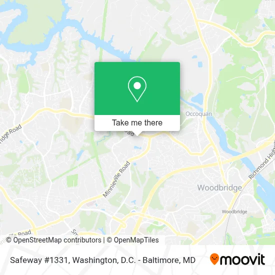 Safeway #1331 map