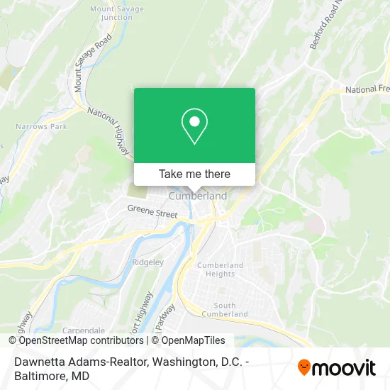 Dawnetta Adams-Realtor map