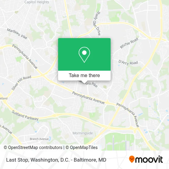 Last Stop map