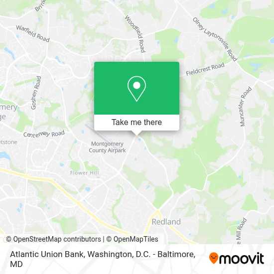 Atlantic Union Bank map