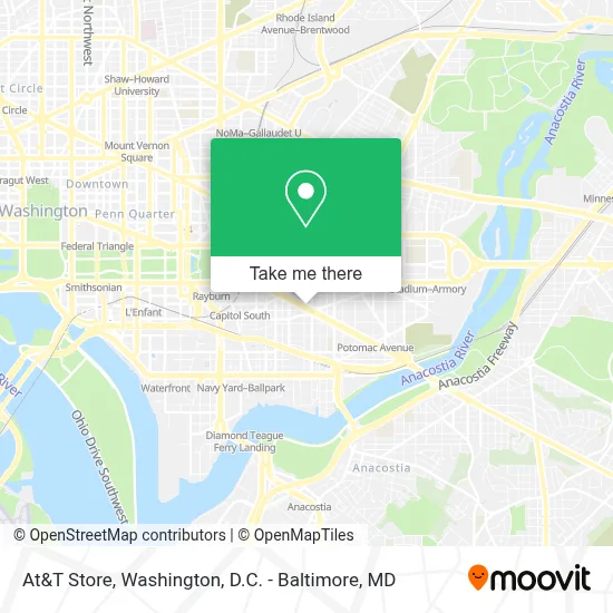 At&T Store map