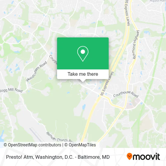 Presto! Atm map