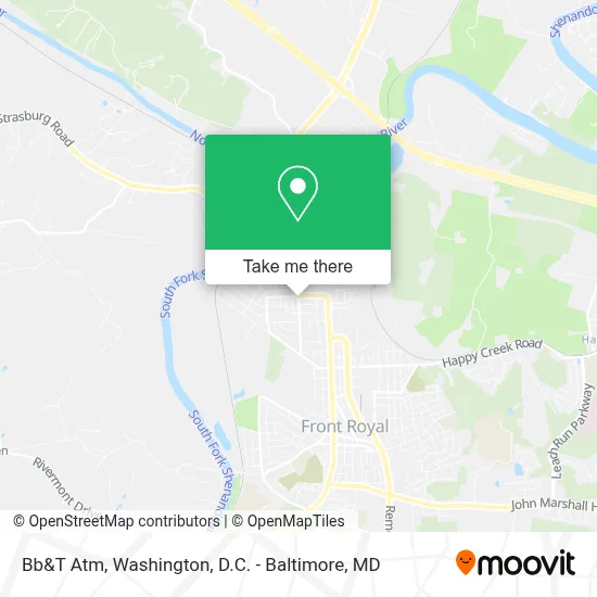 Bb&T Atm map