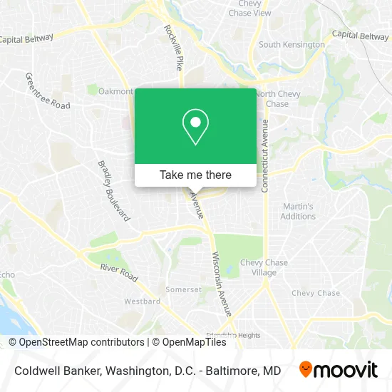 Coldwell Banker map