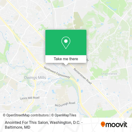 Anointed For This Salon map