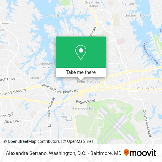 Alexandra Serrano map