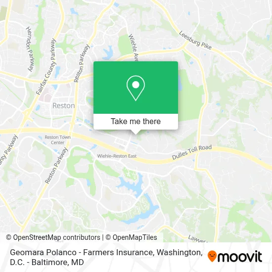 Geomara Polanco - Farmers Insurance map