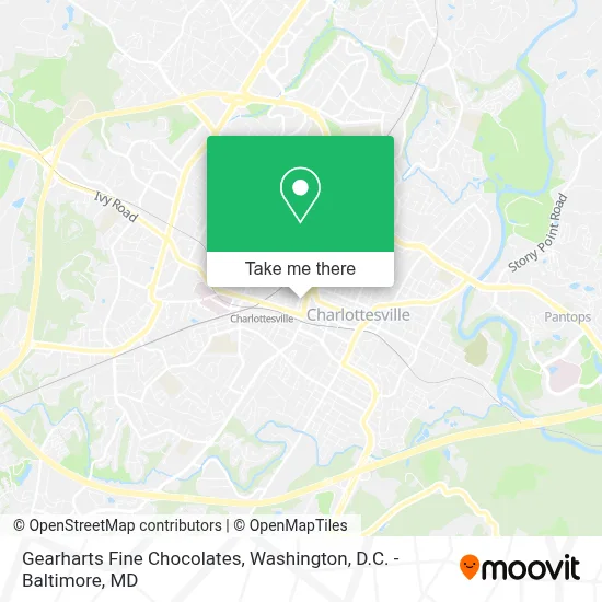 Gearharts Fine Chocolates map