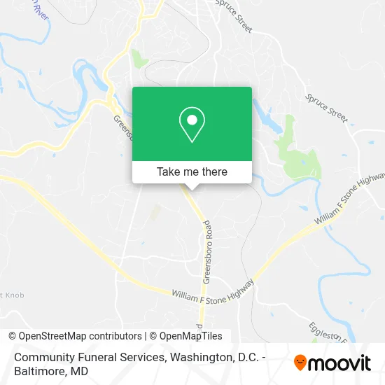 Community Funeral Services map
