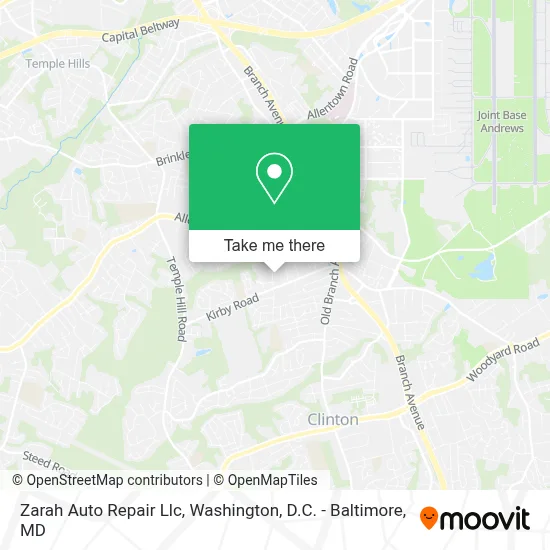 Zarah Auto Repair Llc map