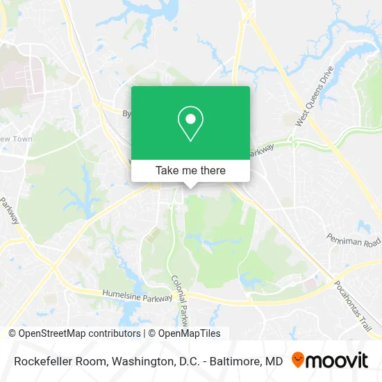 Rockefeller Room map