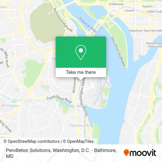 Pendleton Solutions map