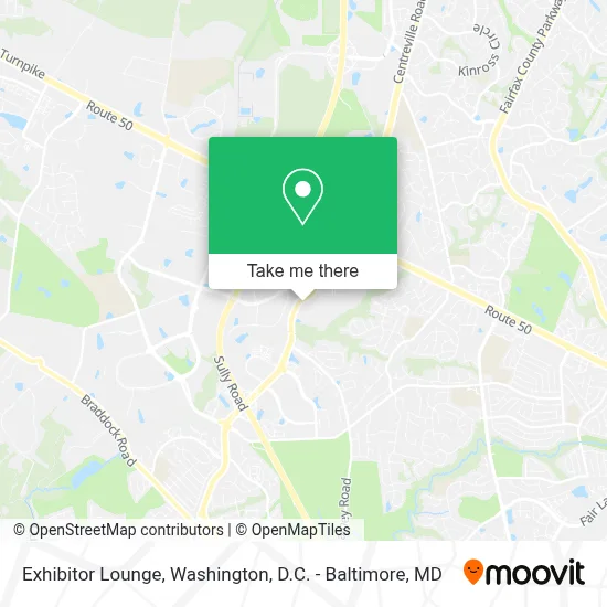 Exhibitor Lounge map