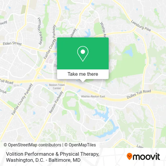 Volition Performance & Physical Therapy map