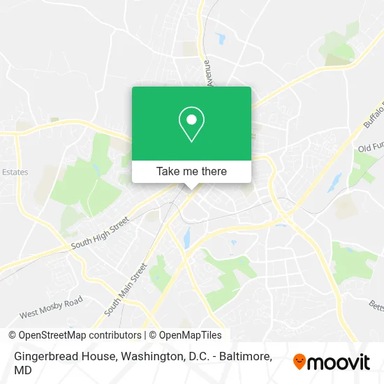 Gingerbread House map
