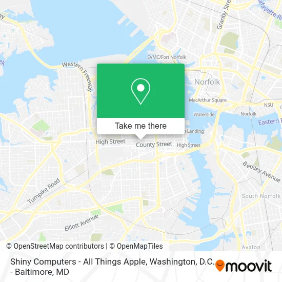 Shiny Computers - All Things Apple map