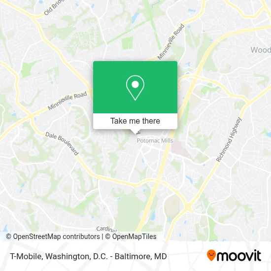 T-Mobile map