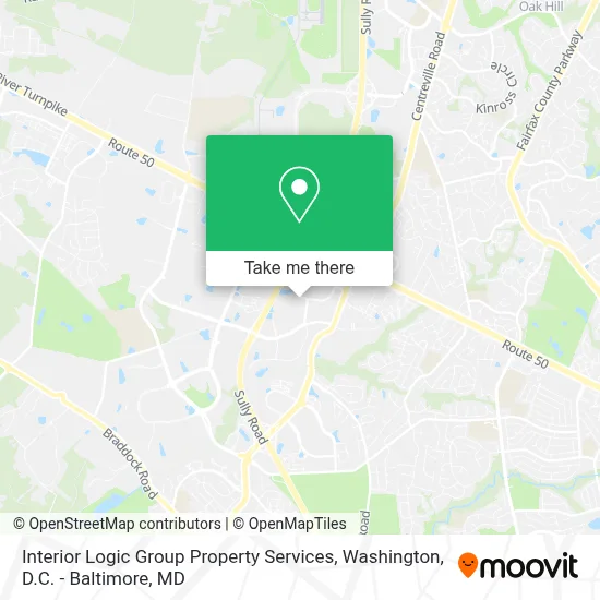 Interior Logic Group Property Services map