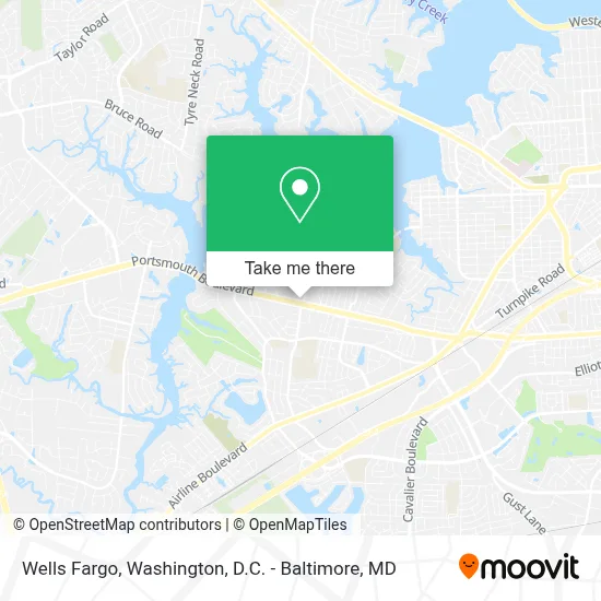 Wells Fargo map