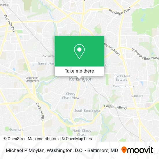 Michael P Moylan map