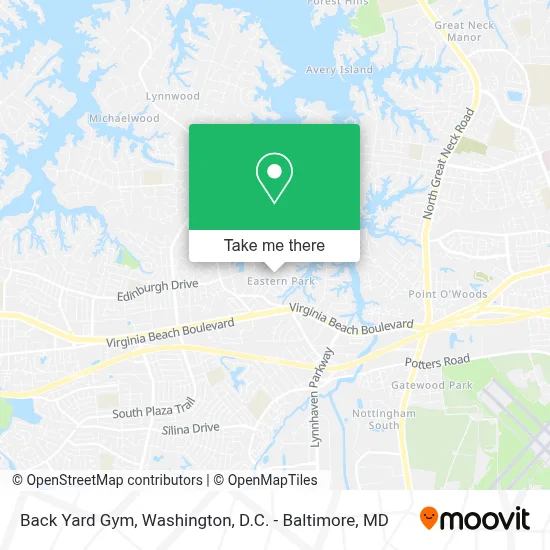 Back Yard Gym map