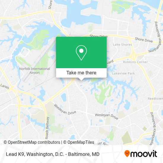 Lead K9 map