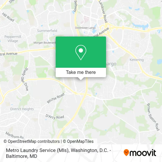 Metro Laundry Service (Mls) map