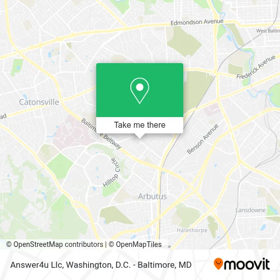 Answer4u Llc map
